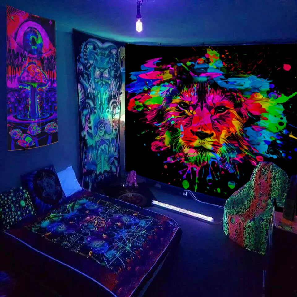 Lisslune | Mushroom Glow Wall Carpet
