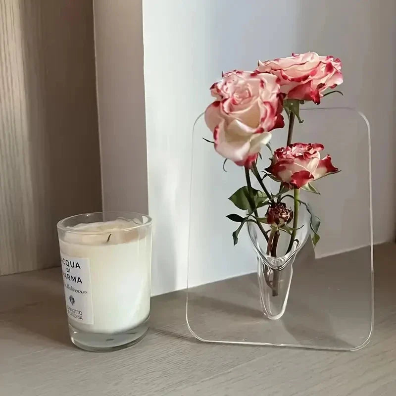 Lisslune | Crystal Flow Built-In Tube Vase