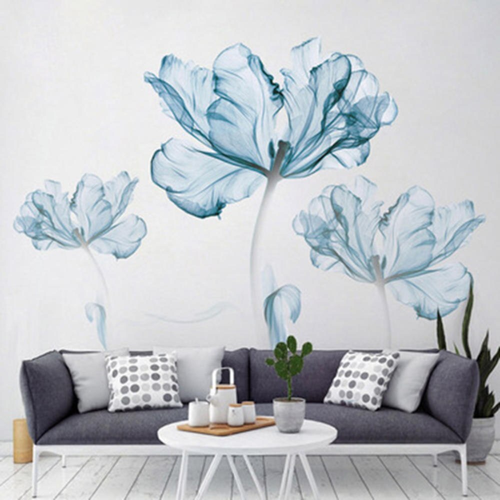 Lisslune | Modern Blossom Lotus Self-Adhesive Wall Sticker