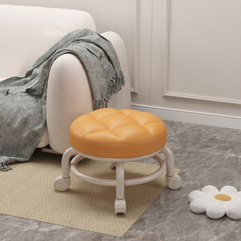 Lisslune | RollEase Mini Rolling Elegant Low Stool