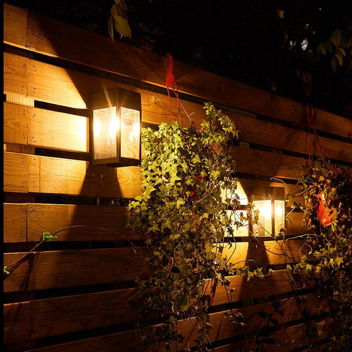 Lisslune | GlowHaven – Wall Lamp for Garden Fences with Inviting Light