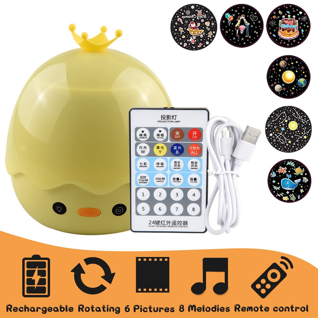 Lisslune | Rotating Deer Music Star Projector Night Lamp