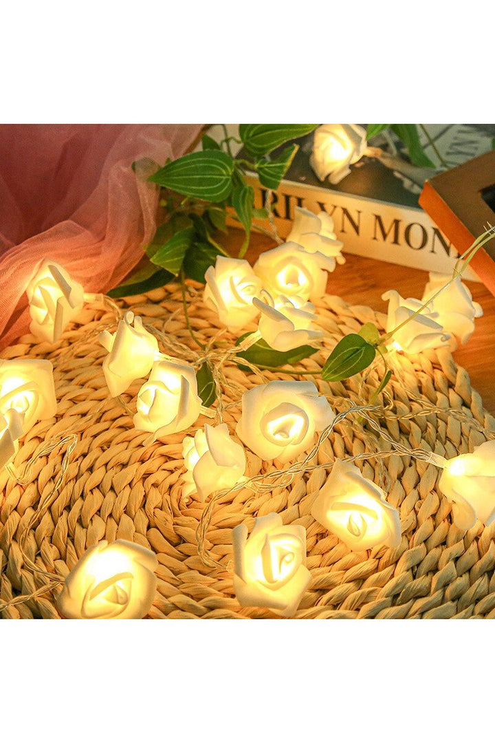 Lisslune | LED Rose Garland