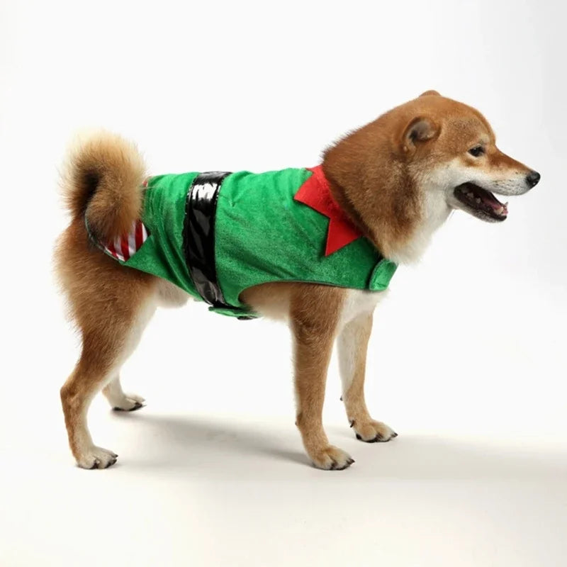 Lisslune | Dog Christmas LED Striped Vest