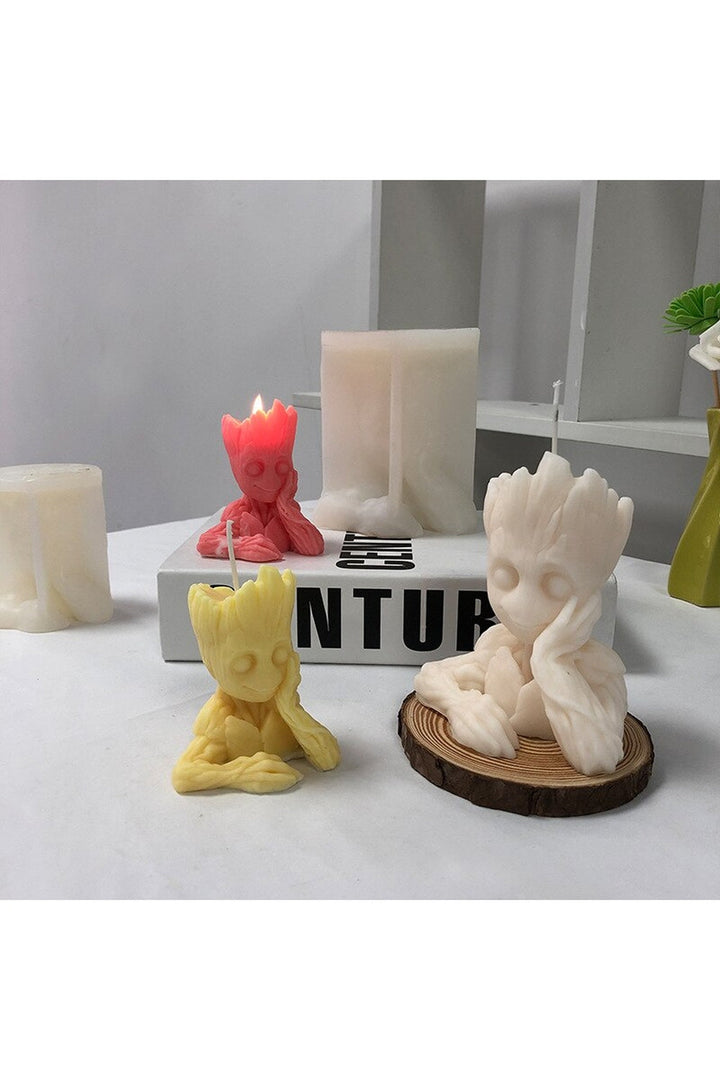 Lisslune | Tree Man Candle Shape