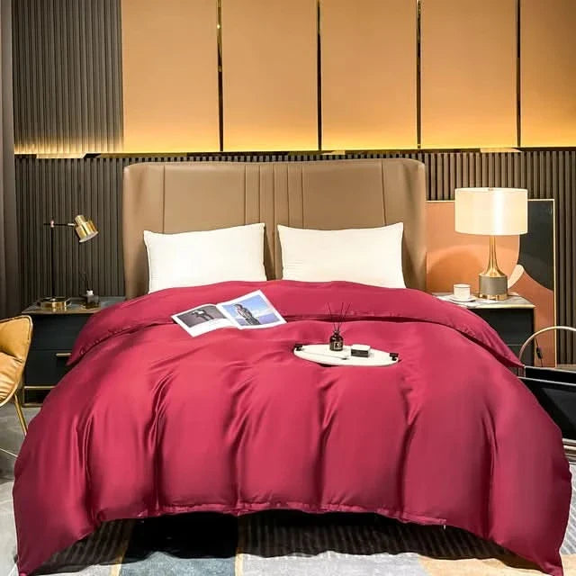 Lisslune | SILKYRA - Luxurious Mulberry Silk Duvet Cover