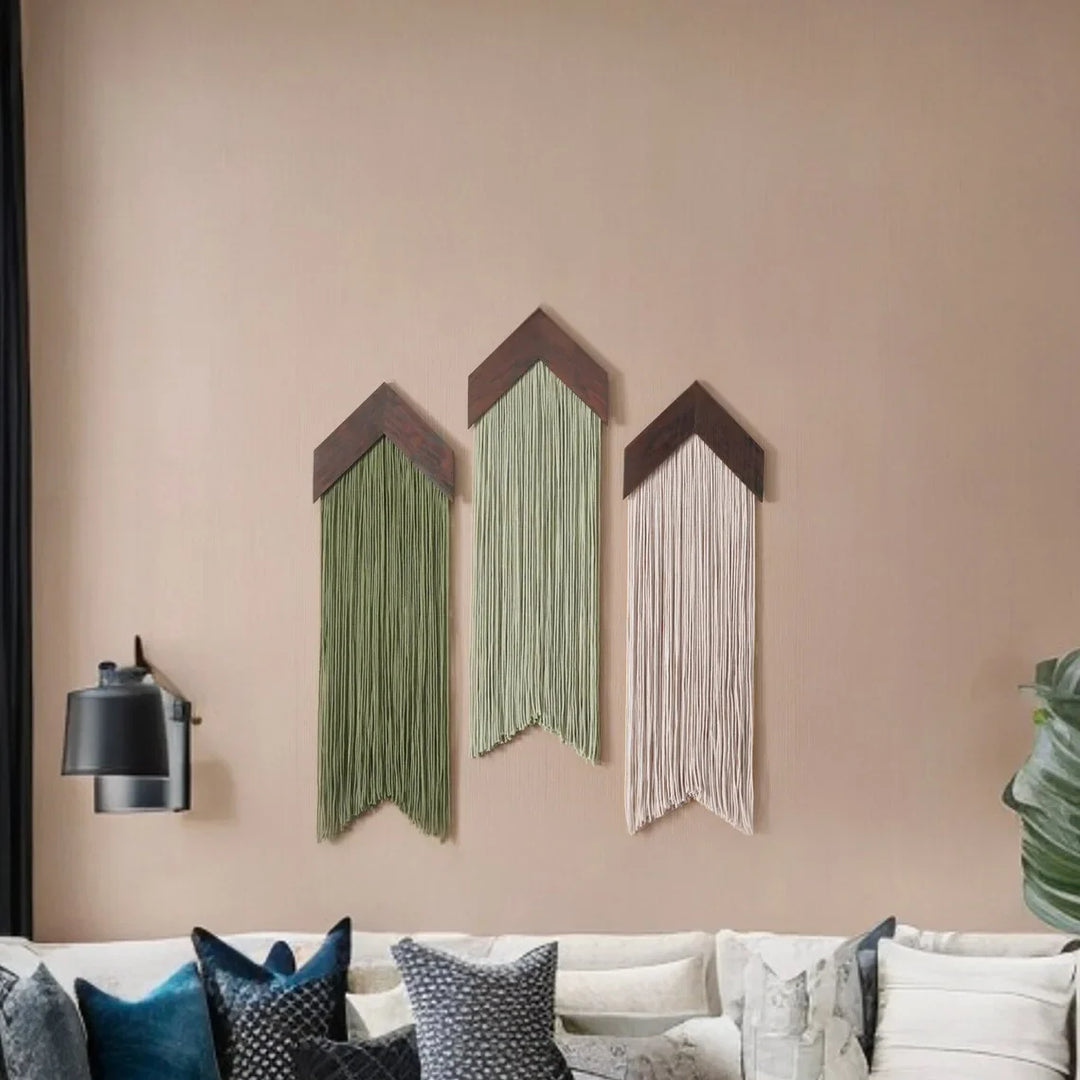 Lisslune | Cloud Fringes Wall Hanging