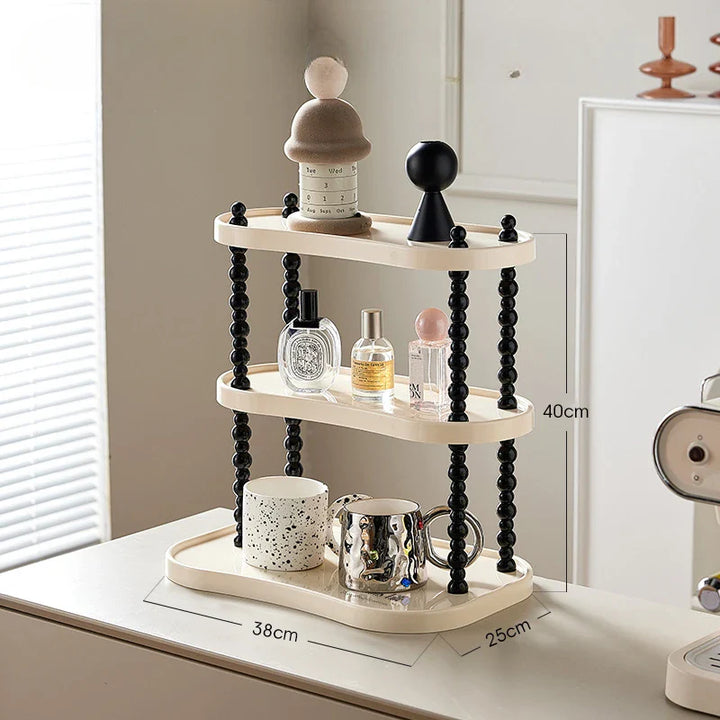 Rynx | INS Style multilayer storage shelf bathroom countertop cosmetic display desktop cup storage rack aromatherapy perfume holder