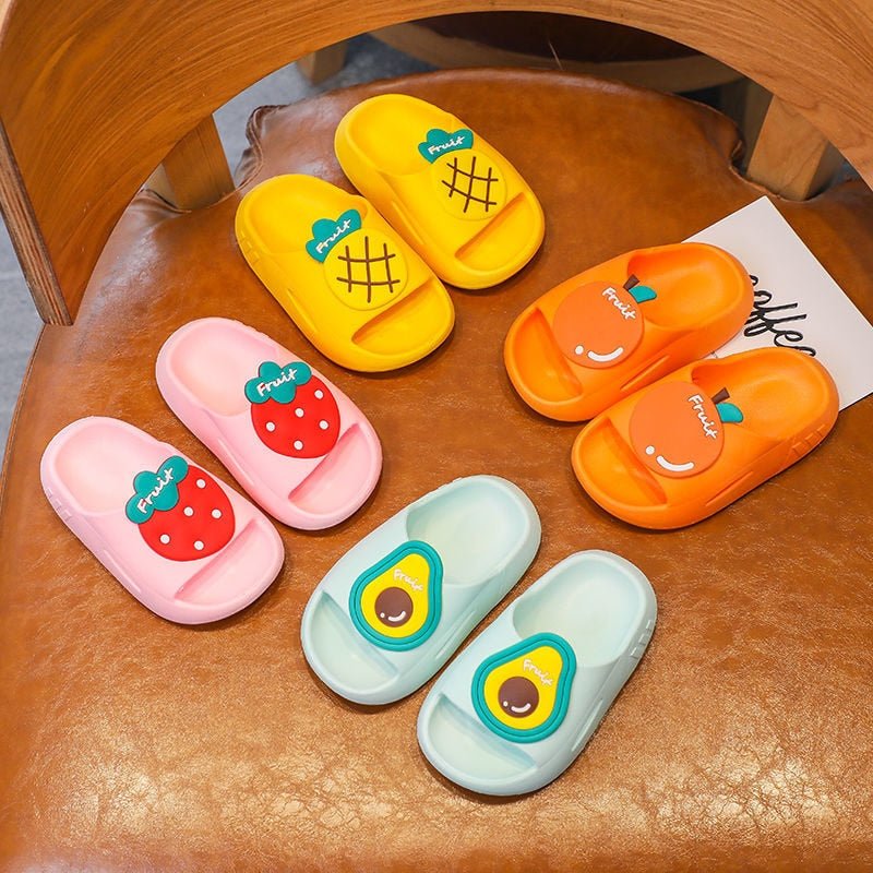 Lisslune | Non-slip fruit bath slippers for children