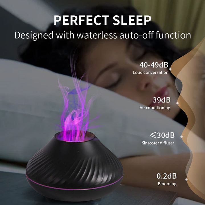 Lisslune | Luminous Volcano USB Humidifier Lamp