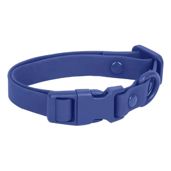 Lisslune | Customizable waterproof PVC dog collar with engraving options