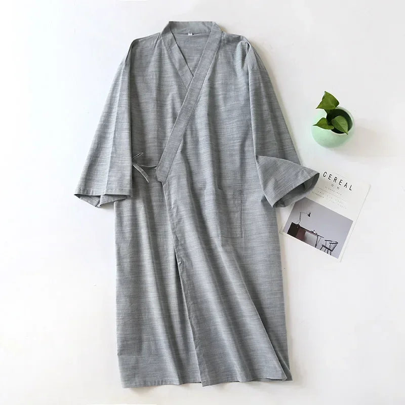 Lisslune | SleepRobe – Cotton Nightgown for Men 2024