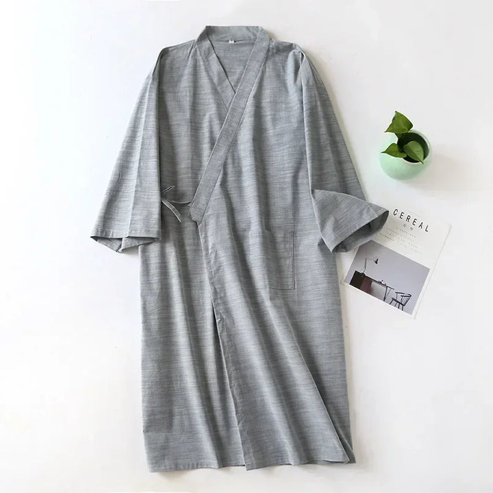 Lisslune | SleepRobe – Cotton Nightgown for Men 2024