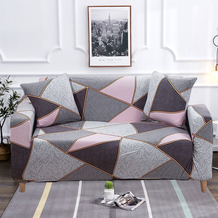 Lisslune | Modern Non-slip Colorful Elastic Sofa Cover