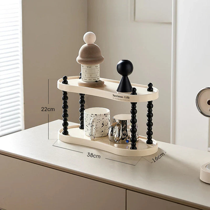 Rynx | INS Style multilayer storage shelf bathroom countertop cosmetic display desktop cup storage rack aromatherapy perfume holder