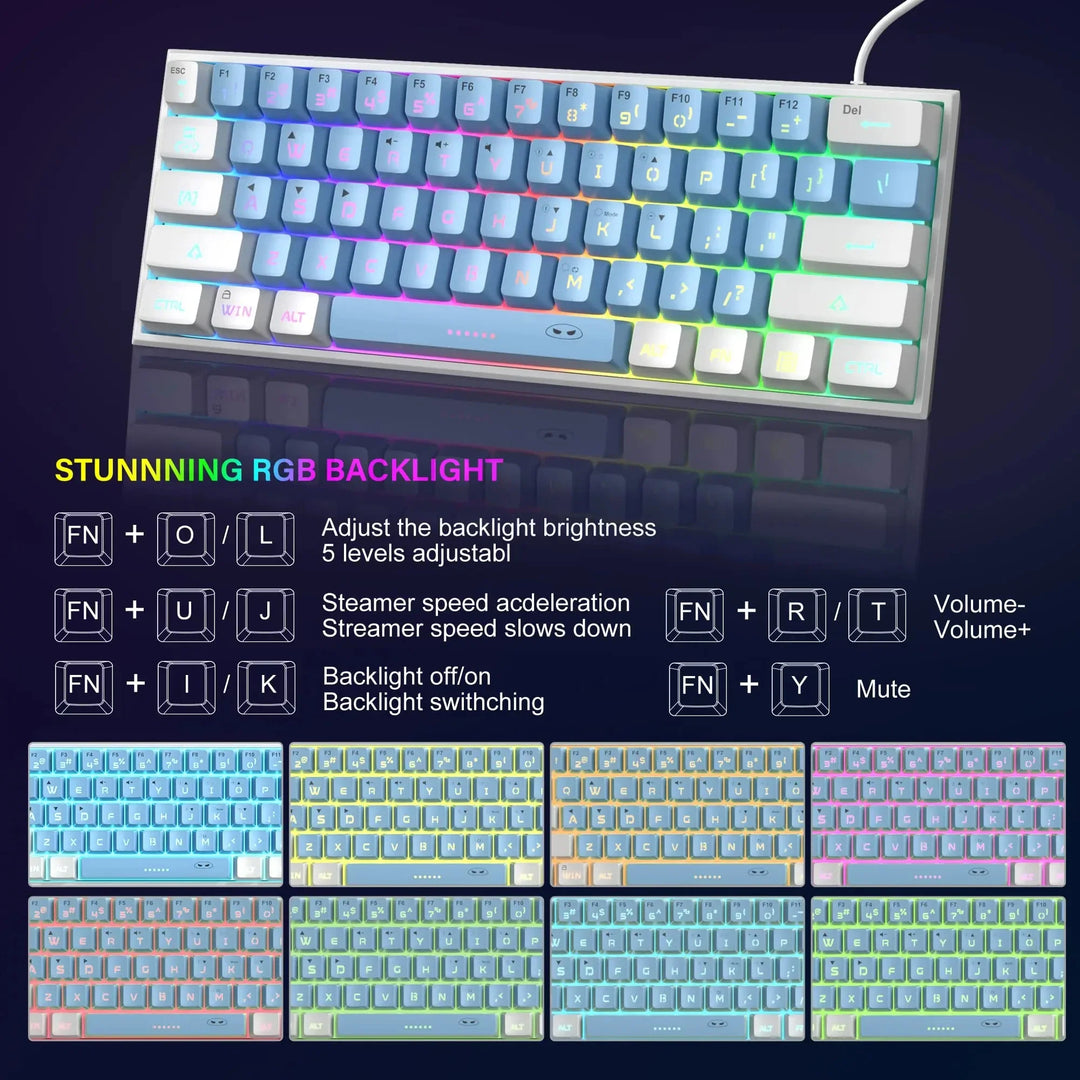 Lisslune | Membrane RGB Keyboard