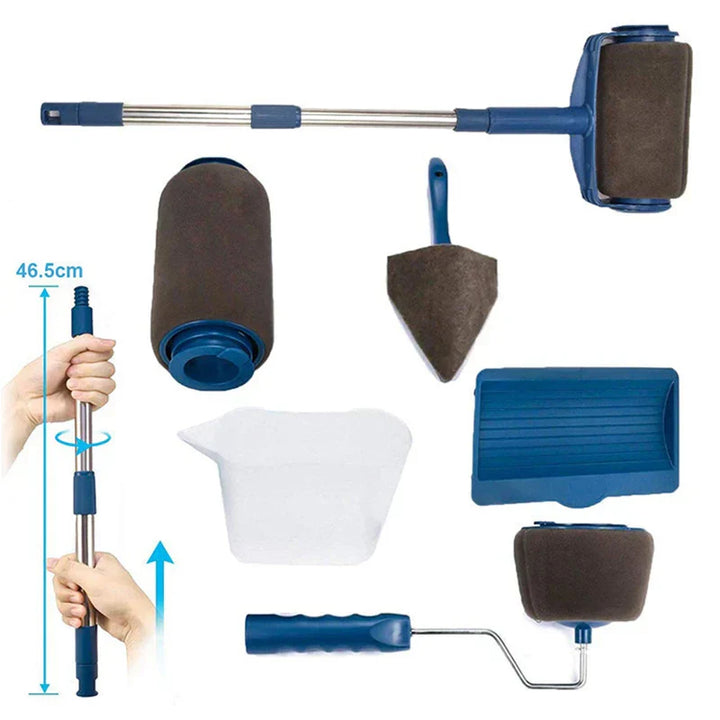 Lisslune | Paint roller set with accessories (6 pieces)