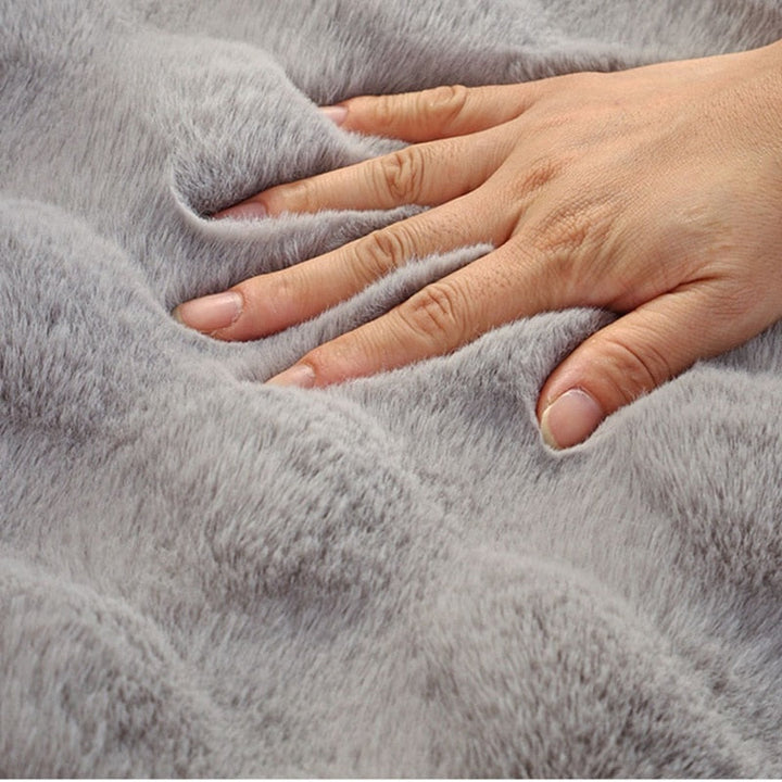 Lisslune | Snuggly Comfy Plush Sofa Cover