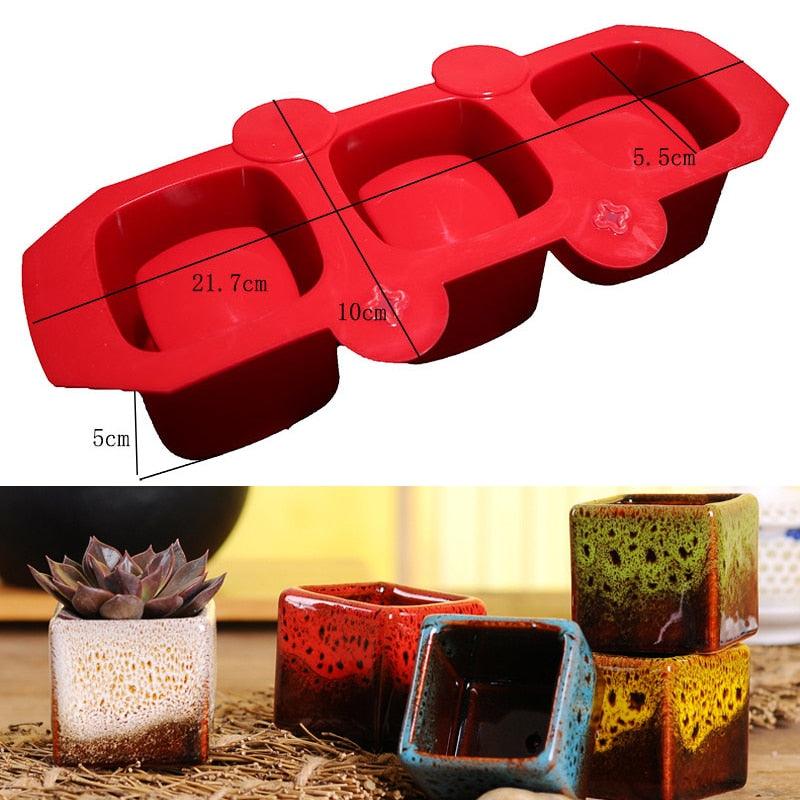 Lisslune | Round Silicone Molds for Creative Candle Holders and Stylish Plant Pots: Elevate Your Home Decor Projects