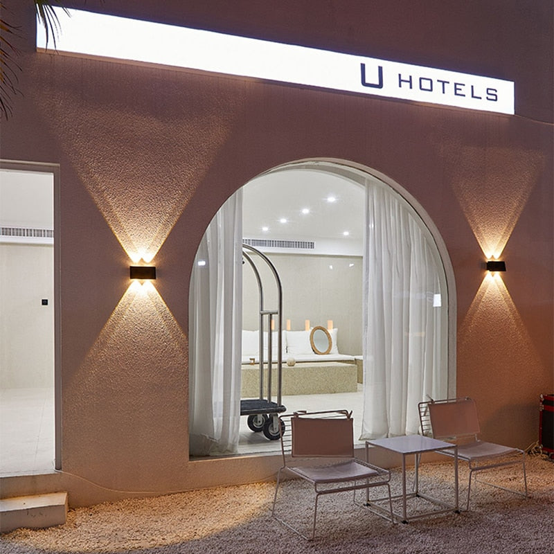 Lisslune | SolarRay – Sleek Solar Wall Lamp for Stylish Exteriors
