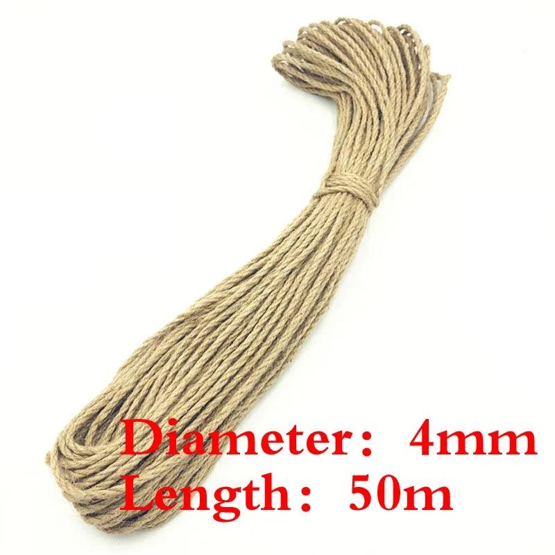 Lisslune | Rustic Charm Handmade Jute Twine Bundle - Premium Craft Supplies for Creative Projects