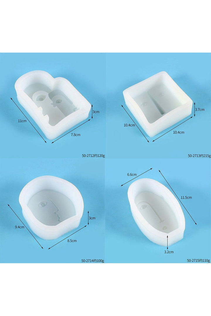 Lisslune | Face Candle Shape