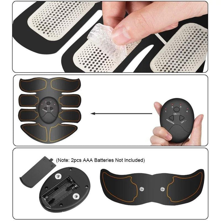 Lisslune | Wireless EMS Muscle Toning System for Abdominals and Hips