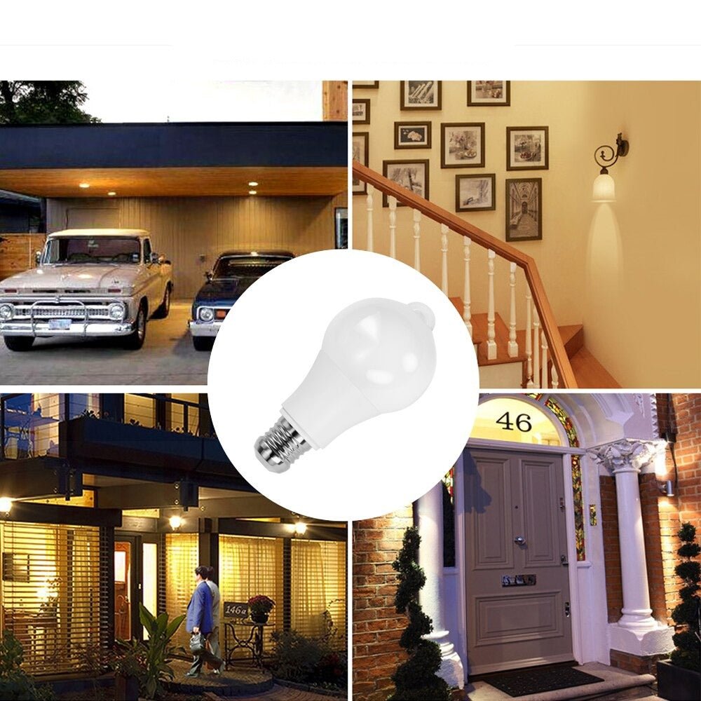 Lisslune | 12 Watt Motion Sensor LED Lamp E27