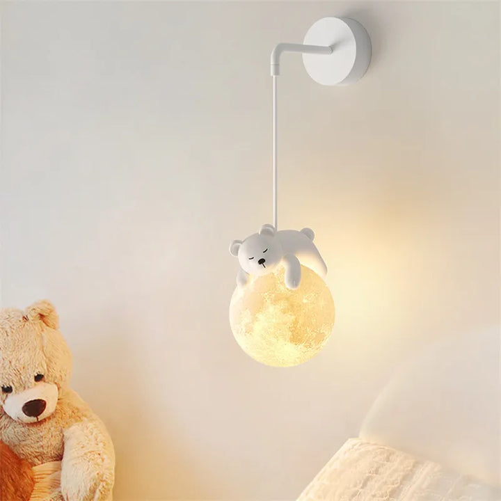 Lisslune | Bear & Rabbit Pendant Moonlight