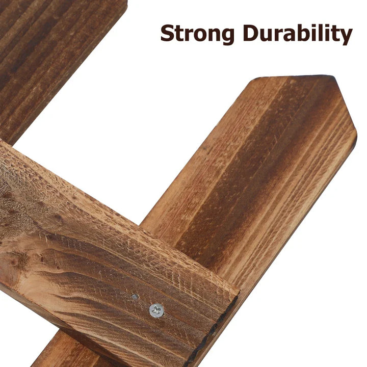 Lisslune | Decorative wooden garden fence for flower beds and outdoor areas