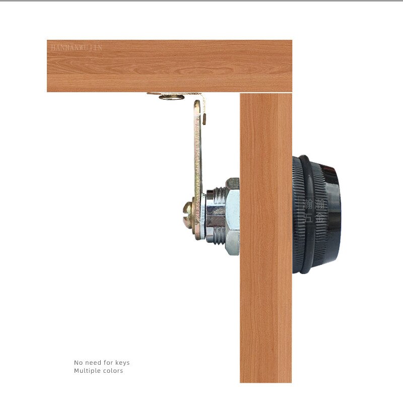 Lisslune | 3-Digit Mechanical Password Cabinet Lock