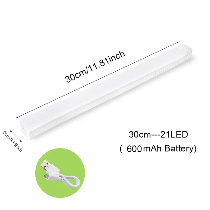 Lisslune | Wireless LED Motion Sensor Night Light for Kitchen, Bedroom, Closet, Stairway, and Cabinet Lighting