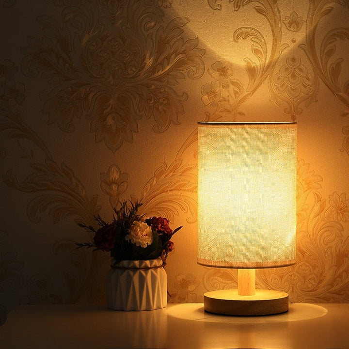 Lisslune | NordicLume – Solid Wood LED Desk Lamp for a Sleek Scandinavian Look