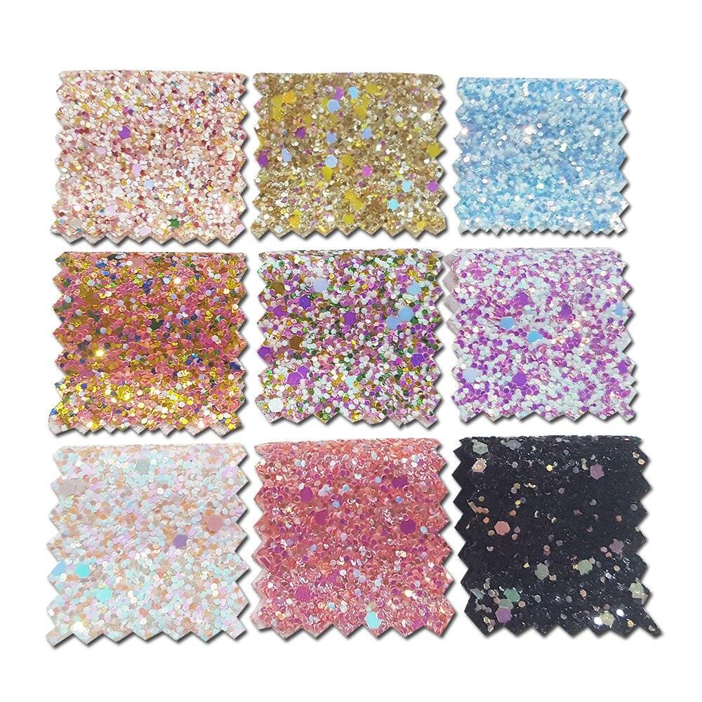 Lisslune | Sparkling Chunky Glitter Fabric Roll - Create a Creative Fantasy