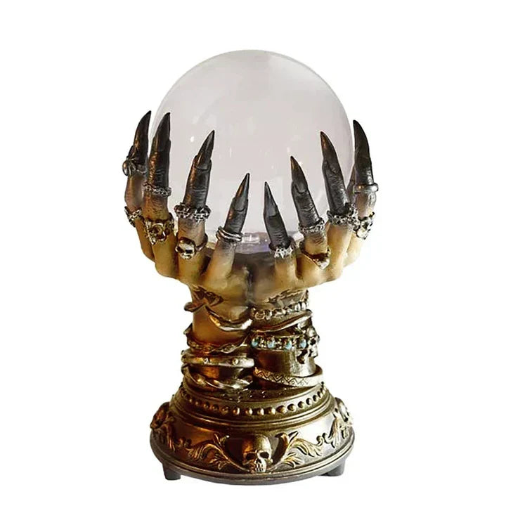 Lisslune | DarkEnergy - Mystical Sphere Lamp with Gothic Hand