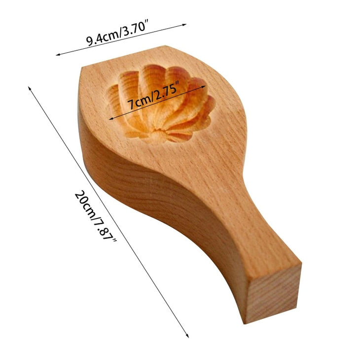 Lisslune | Wooden Moon Dumpling Maker Mold