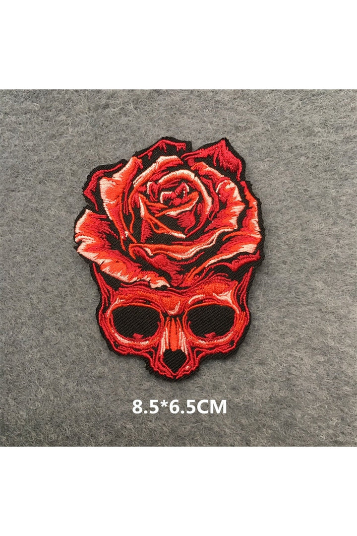 Lisslune | Punk embroidered patch set