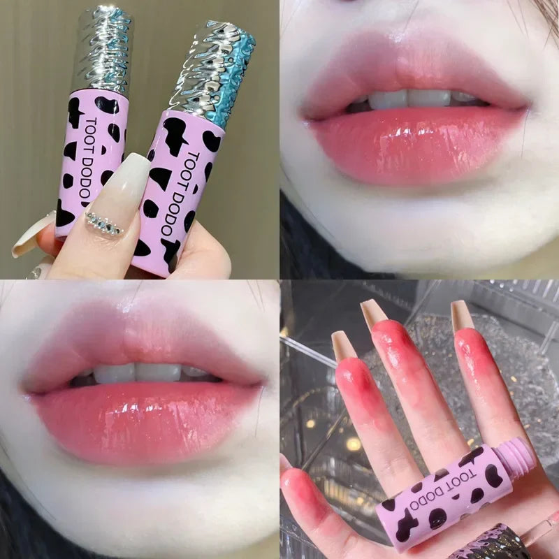 Rynx | Mirror Lip Shine Water Light Clear Lip Gloss Long-lasting Moisturizing Waterproof Non-sticky Cup Lip Color Korean Cosmetics