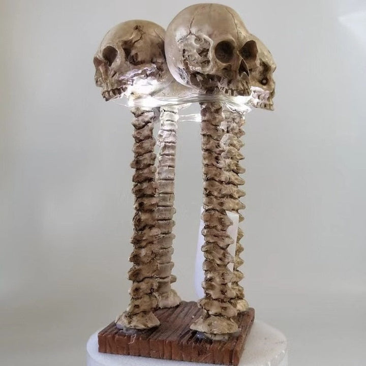 Lisslune | Skeleton Skull Table Lamp