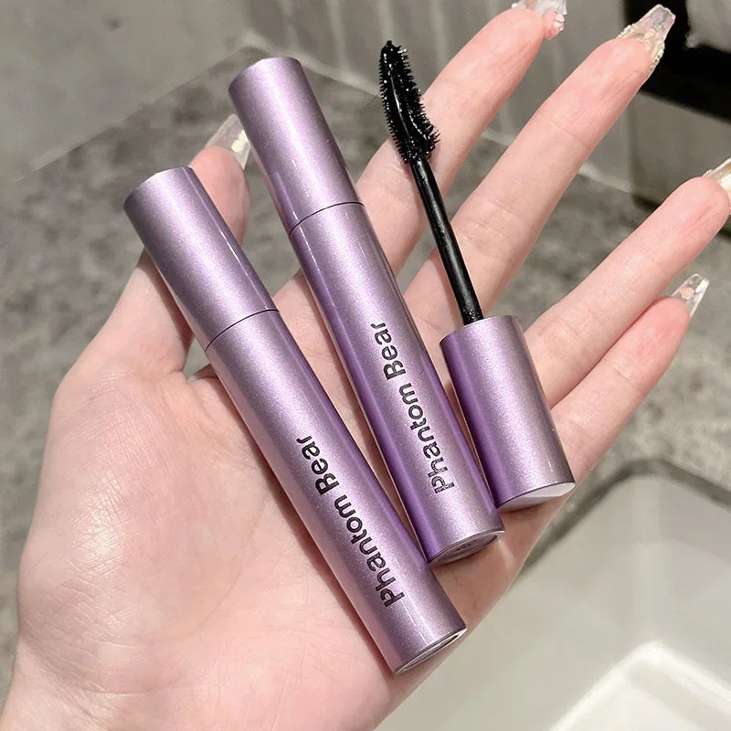 Rynx | Black Brown Mascara Waterproof Long-lasting Lengthening Eyelashes Length-Effective Eyelashes Mascara Purple Eyelashes Makeup Cosmetics