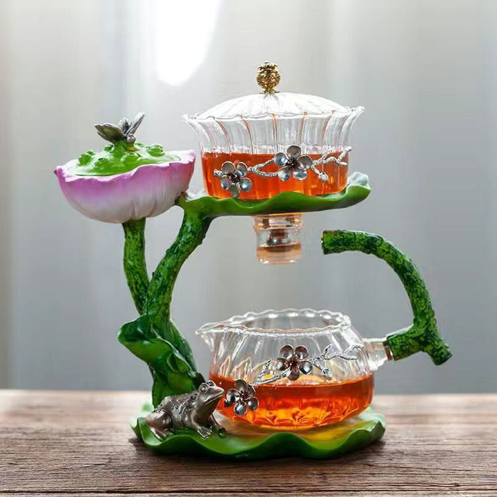 Lisslune | Mystic Lotus Incense Teapot