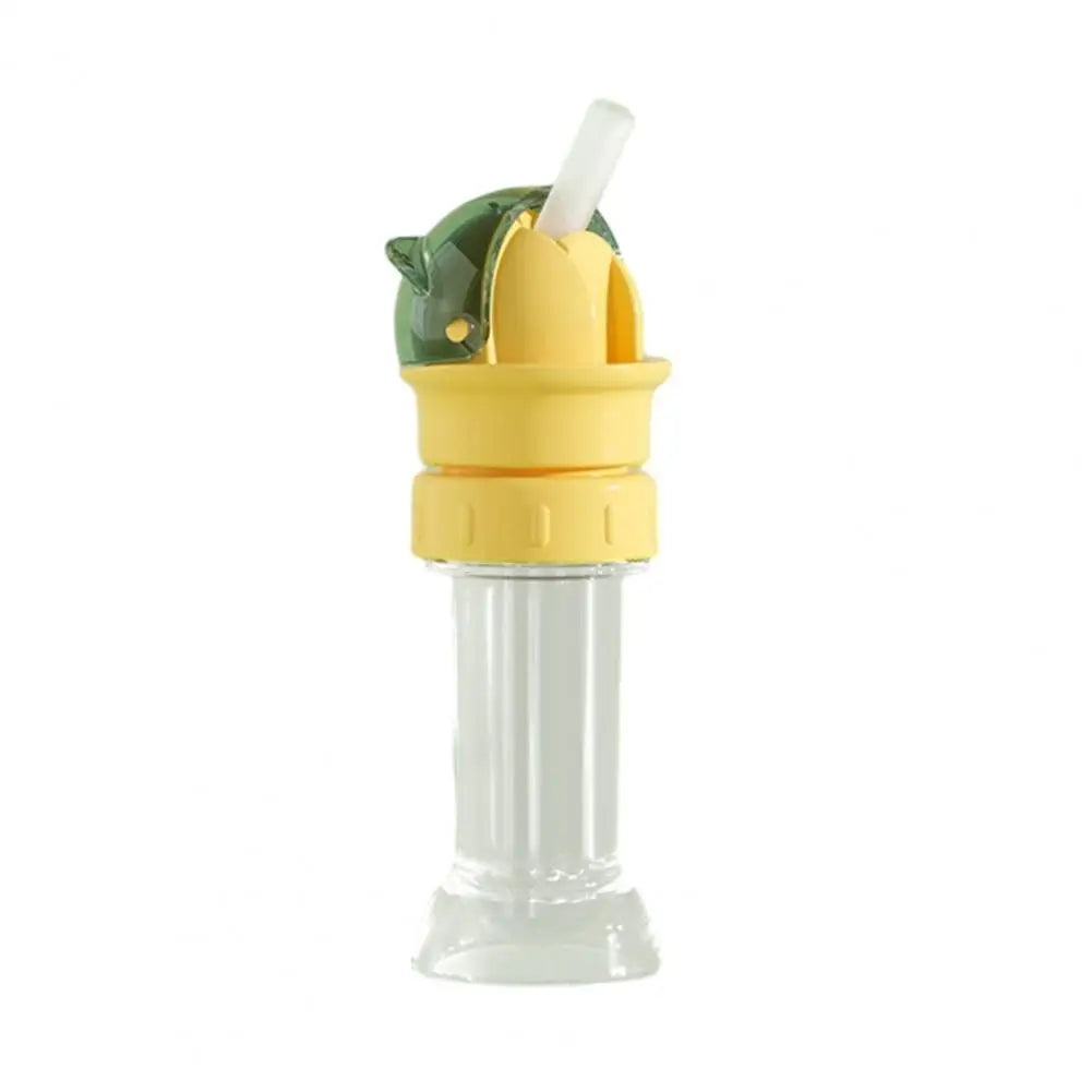 Lisslune | Colorful Twist-Open Built-in Straw Water Bottle