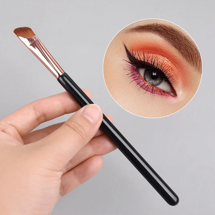 Rynx | Sickle Nose Eyeliner Brush Knife Edge Makeup Brush Liquid Eyeliner Brush Ultra Thin Fine Angled Flat Head Eyebrow Brush