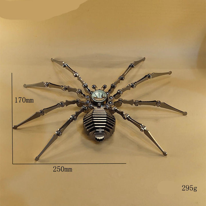 Lisslune | Robot spider Stainless Steel Mechanical Clock