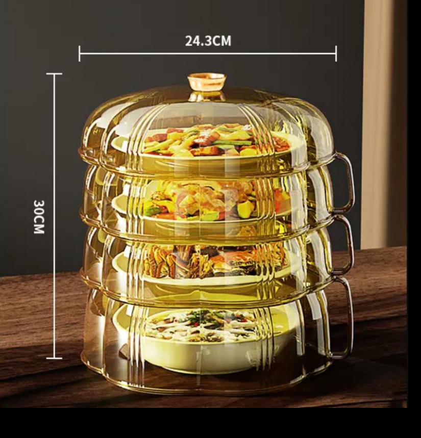 Lisslune | Heat Protector Stackable Food Cover