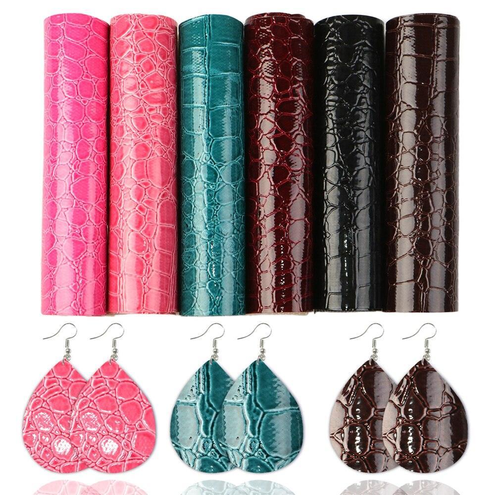 Lisslune | Sparkling Synthetic Leather Craft Set with Innovative Cutting Techniques