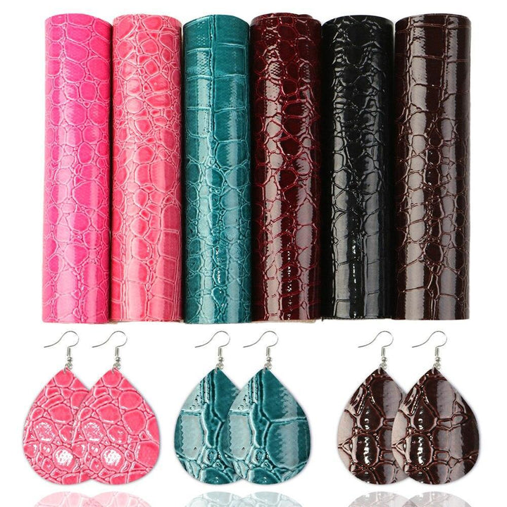 Lisslune | Sparkling Synthetic Leather Craft Set with Innovative Cutting Techniques