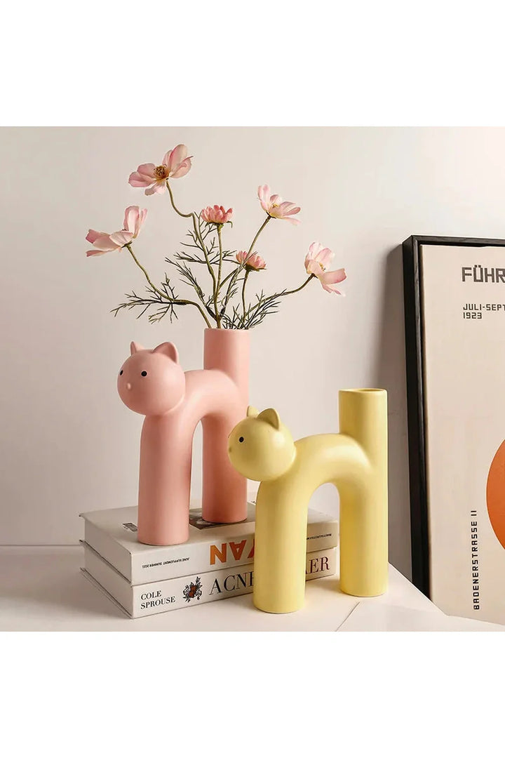 Lisslune | Cat head vase