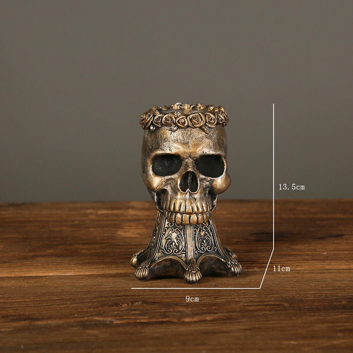 Lisslune | Resin Skull Flower Pot