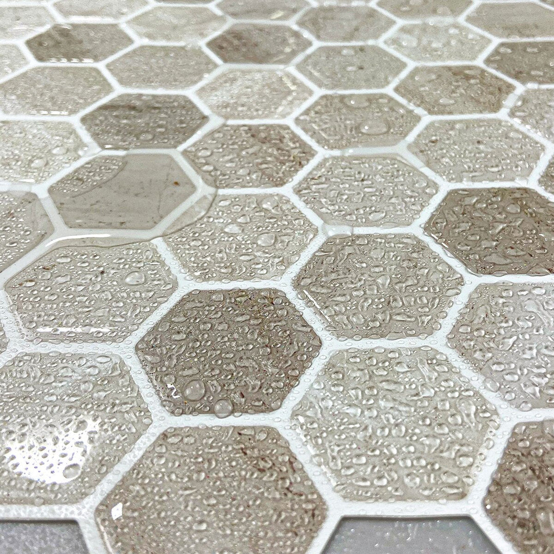 Lisslune | 3D Self-Adhesive Hexagonal Wall Stickers